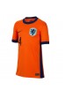 Nederland Virgil van Dijk #4 Fotballdrakt Hjemme Klær Dame EM 2024 Korte ermer